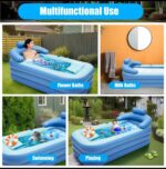 Inflatable bath tub with multifunction use - Image 2