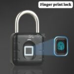 Finger print pad lock