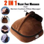 Velvet foot massager pad