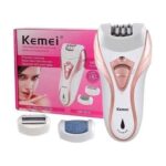 Kemei callus remover with extra lady epilator & shaving head - Image 3