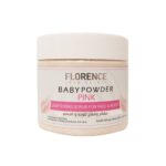 Florence baby powder pink lightening scrub face & body