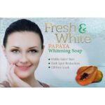 Fresh and White Papaya Whitening Soap