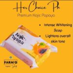 Her Choice Ph Kojic Papaya Intense Whitening Soap 120g - Image 4