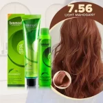 Bremod Performance 7.56 Light Mahogany Hair Color With Oxidizer - 100ml+100g