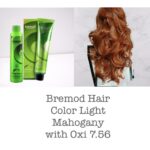 Bremod Performance 7.56 Light Mahogany Hair Color With Oxidizer - 100ml+100g - Image 3