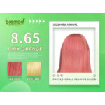 Bremod Performance 8.65 Pink Orange Hair Color With Oxidizer - 100ml+1