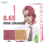 Bremod Performance 8.65 Pink Orange Hair Color With Oxidizer - 100ml+1 - Image 2