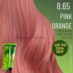Bremod Performance 8.65 Pink Orange Hair Color With Oxidizer - 100ml+1 - Image 3