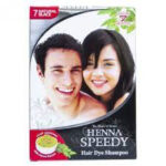 Henna speedy hair dye shampoo 6 natural black 2pcs pack - Image 2
