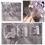 4pcs fancy bathroom hook set - Image 2