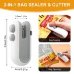 Bag sealer & cutter 2in1
