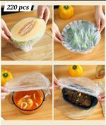 Disposable plastic food cover 220pcs - Image 2