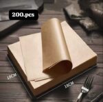 200pcs multipurpose kitchen paper size 18cm x 18cm - Image 2