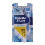 Gillette blue3 cool razor blade 6pcs set - Image 2