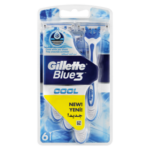 Gillette blue3 cool razor blade 6pcs set
