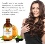 Pumpkin Seed Oil for Hair Growth- 60ml - Image 3