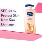 Vaseline healthy bright sun protection body lotion spf 30 400ml - Image 2