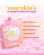 You Glow Babe - Beauty White “ SUNSCREEN” Bright Glow SPF 50 - 25g - Image 4