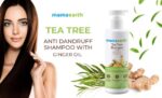 Mamaearth Tea Tree Anti Dandruff Shampoo, With Tea Tree & Ginger Oil, 250ml - Image 3