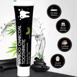 Bamboo Charcoal Toothpaste Refreshing Mint Flavor Oral Hygiene Cleaning Remove Tooth Stains Teeth Whitening Black Toothpaste - Image 3
