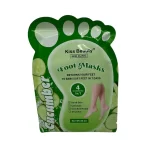 Kiss Beauty Foot Mask Cucumber 1 pair - Image 3