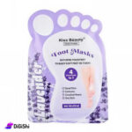 Kiss Beauty Foot Mask Lavender 1 pair