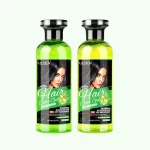 Vojo Hair Color Gel with Argan Oil 258 ml x 2pcs (Natural Black Color) - Image 2