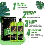 Vojo Hair Color Gel with Argan Oil 258 ml x 2pcs (Natural Black Color) - Image 3